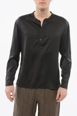 Top Pigiama A Maniche Lunghe Con Bottoni>Tom Ford Online