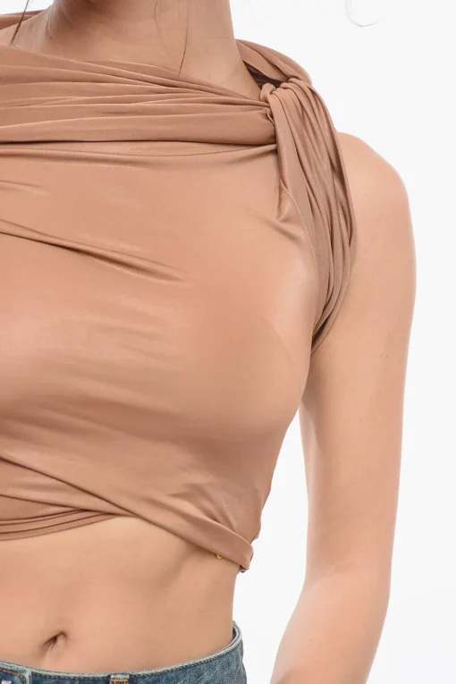 Top SIENNA Drappeggiato>Rick Owens Fashion