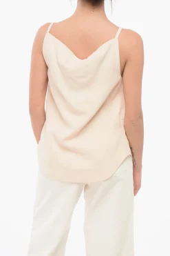 Top Smanicato In Misto Lino>Loulou Studio Hot