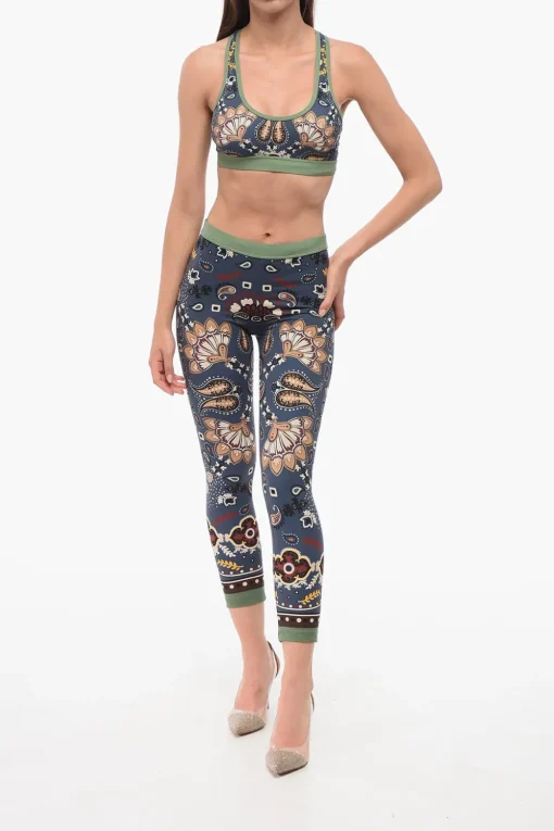 Top Sportivo a Motivo Bandana>Dsquared2 Discount