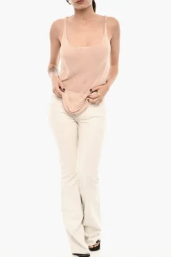 Top Trasparente In Seta e Nylon></noscript>Dsquared2 Best