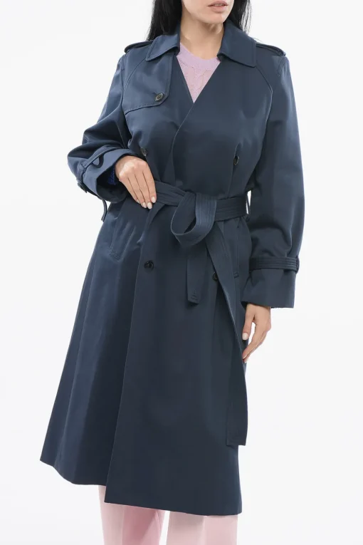 Trench Doppiopetto con Fibbie>Kenzo Clearance