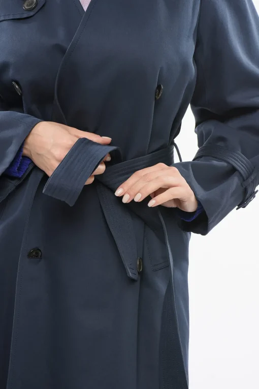 Trench Doppiopetto con Fibbie>Kenzo Clearance