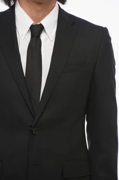 Online TREND Blazer 2 Bottoni in Lana Vergine Extrafine Uomo Giacche