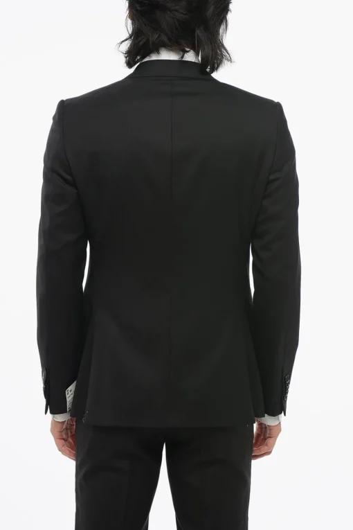 Online TREND Blazer 2 Bottoni in Lana Vergine Extrafine Uomo Giacche