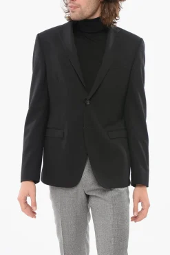 TREND Blazer Motivo a Righe con Tasca ad Aletta>Corneliani Discount