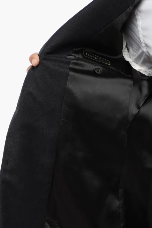 TREND Giacca a 2 Bottoni in Lana Vergine Due Spacchi Revers Classico>Corneliani Hot