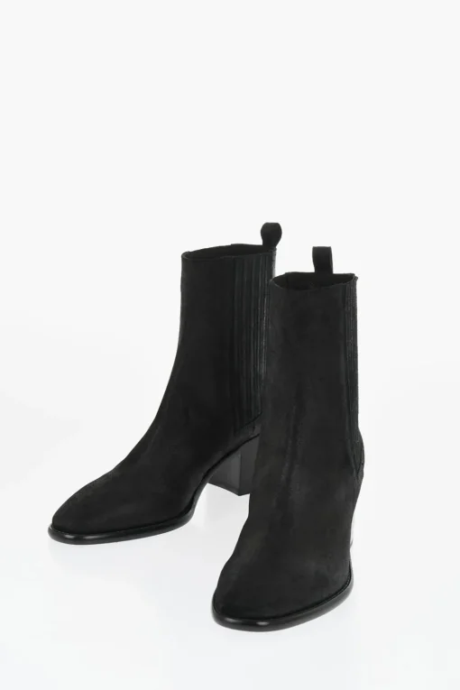 Tronchetti Chelsea in Suede 7cm>Sartore Sale