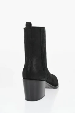 Tronchetti Chelsea in Suede 7cm>Sartore Sale