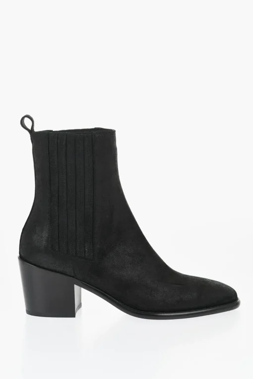 Tronchetti Chelsea in Suede 7cm>Sartore Sale