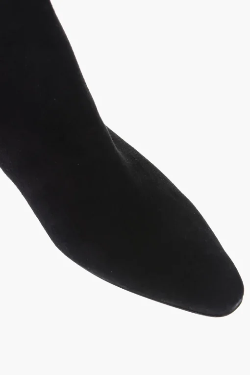 Tronchetto HILDA in pelle scamosciata con zip laterale>Parallèle New