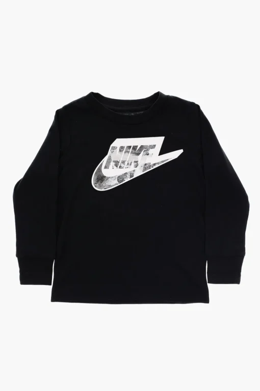 Clearance T-shirt a Manica Lunga con Logo Stampato Bambino Abbigliamento