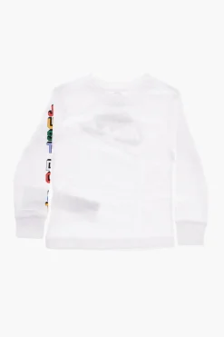 Sale T-shirt a Manica Lunga con Logo Stampato Bambino Abbigliamento