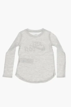 T-shirt a manica lunga con stampa sul fronte></noscript>Nike KIDS Hot