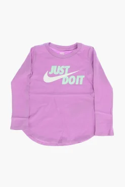 Discount T-shirt a manica lunga con stampa sul fronte Abbigliamento