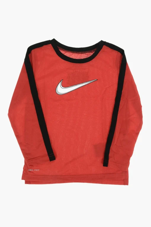 Fashion T-shirt Active DRI-FIT Manica Lunga Bambino Abbigliamento