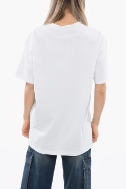 T-shirt BERDI Oversized con Stampa Trompe l'oeil>John Richmond Sale