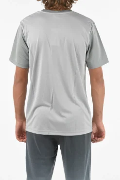 Clearance T-shirt Bicolore con Stampa Logo Uomo T-Shirt