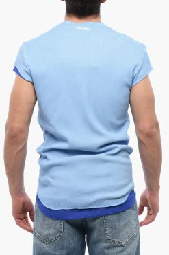 T-shirt CHERRY BOY a Doppio Strato con Choke Fit>Dsquared2 Clearance