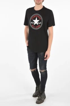 T-shirt CHUCK TAYLOR Stampata></noscript>Converse Outlet
