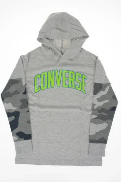 T-shirt Con Cappuccio e Logo>Converse KIDS Best