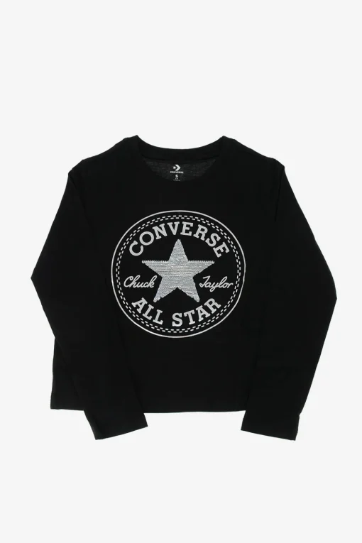 T-shirt con Paillettes>Converse KIDS Fashion