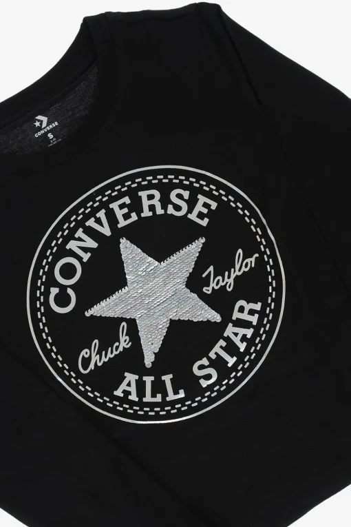 T-shirt con Paillettes>Converse KIDS Fashion