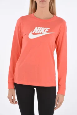 T-shirt con Stampa Logo>Nike Discount