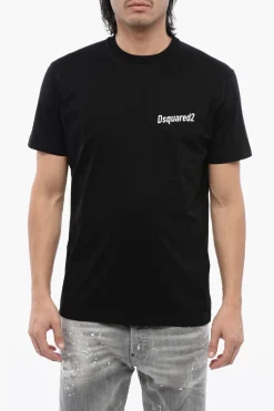T-Shirt Cool Fit con Stampa Grafica>Dsquared2 Hot