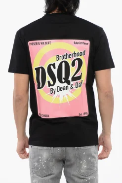 T-Shirt Cool Fit con Stampa Grafica>Dsquared2 Hot