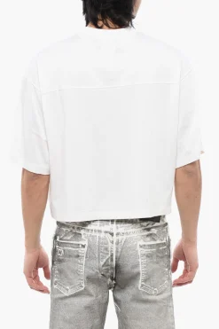 Hot T-shirt Cropped Football Fit Stampata Uomo T-Shirt