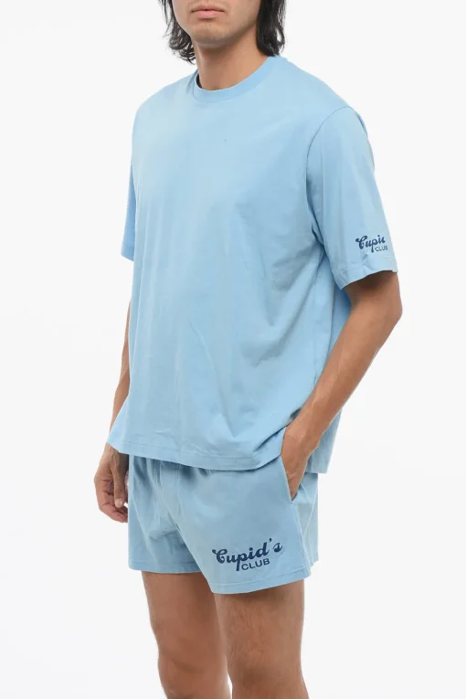 Clearance T-Shirt CUPID'S CLUB in Cotone Stretch Uomo Intimo