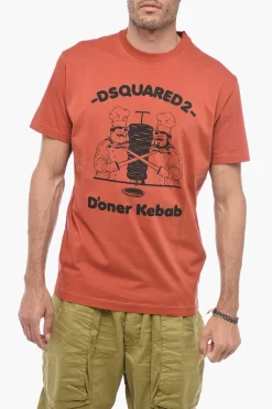 Online T-Shirt DONER KEBAB Stampata Uomo T-Shirt