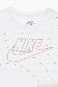 Fashion t-shirt FUTURA SWOOSH GLIDE girocollo con logo glitter Abbigliamento