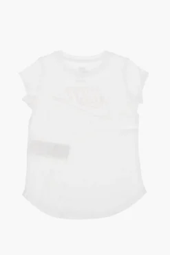 Fashion t-shirt FUTURA SWOOSH GLIDE girocollo con logo glitter Abbigliamento
