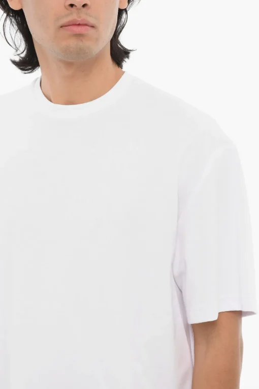 Best T-shirt Girocollo BACK JOKE Slim Fit Dropped Shoulder Uomo T-Shirt