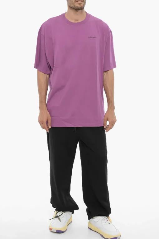 Discount T-shirt Girocollo a Tinta Unita Uomo T-Shirt
