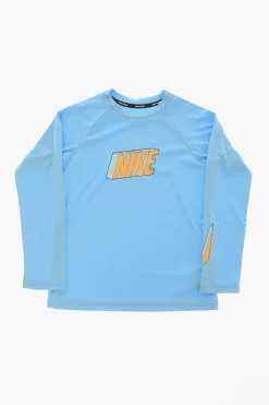 T-shirt Girocollo Acitive a Maniche Lunghe>Nike KIDS Clearance