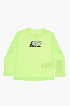 Online T-shirt Girocollo ALL DAY PLAY FUTURA Dri-Fit Fluo a Manica Lunga Bambino Abbigliamento