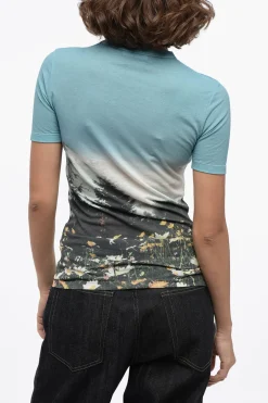 T-Shirt Girocollo ALPS in Cotone Tech>Jil Sander New