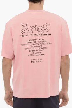 T-Shirt Girocollo ARIES THE WARRIOR Stampata>Neil Barrett Discount
