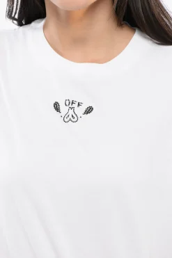 T-Shirt Girocollo BANDANA ARROW Ricamata></noscript>Off-White Best