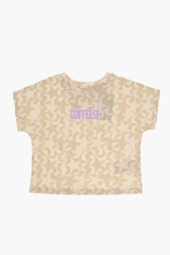 T-Shirt Girocollo Boxy Fit Stampata>Converse KIDS Discount