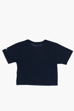 Clearance T-Shirt Girocollo Boxy Fit con Logo Stampato Abbigliamento