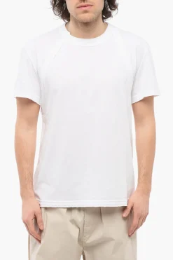 T-Shirt Girocollo BRACES in Cotone>Alexander McQueen Best