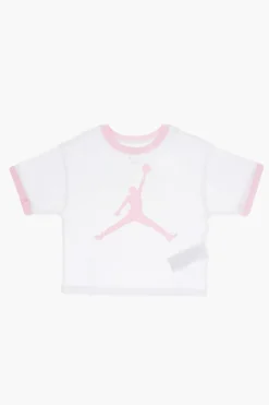 T-Shirt Girocollo con Bordi a Contrasto>Nike KIDS Discount