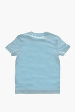 Sale T-shirt Girocollo con Logo Stampato Frontale Bambino Abbigliamento