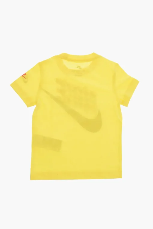 Online T-Shirt Girocollo con Logo Stampato Bambino Abbigliamento