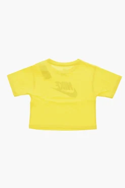 Online T-shirt Girocollo con Logo Frontale Abbigliamento