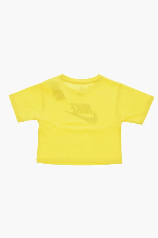 Online T-shirt Girocollo con Logo Frontale Abbigliamento